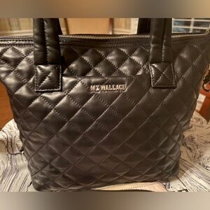 Rare LEATHER MZ Wallace Limited Edition Sutton Deluxe.